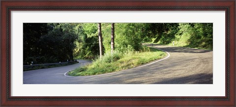 Framed Country Road Southern Germany Print