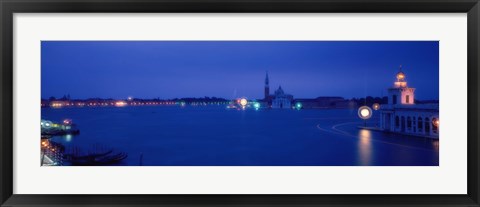 Framed Church of San Giorgio Maggiore Venice Italy Print