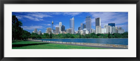 Framed Sydney Australia (day) Print