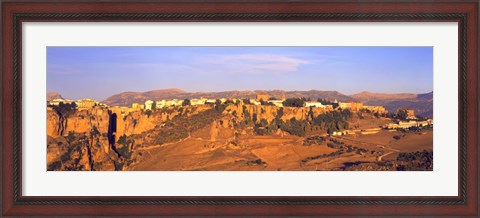 Framed Ronda Gorge, Andalucia, Spain Print