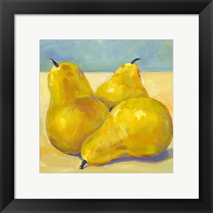 Tres Pears Artwork by Timothy O'Toole at FramedArt.com