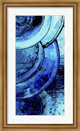 Framed Blue Moons I Print