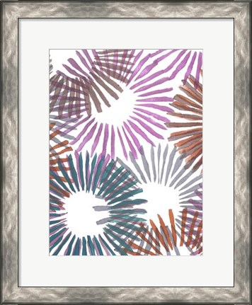 Framed Starburst I Print