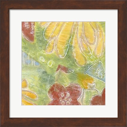 Framed Encaustic Whimsy II Print