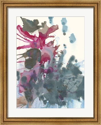 Framed Sea Splotch Print