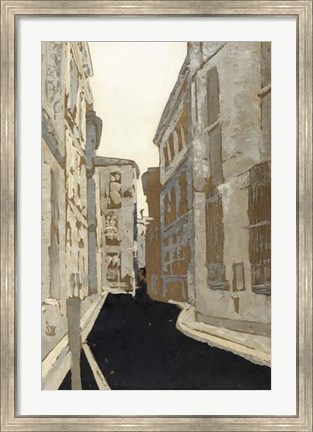 Framed Non-Embellished Streets of Paris I Print