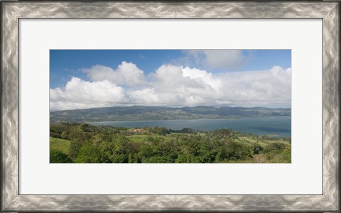 Framed Clouds over a lake, Arenal Lake, Guanacaste, Costa Rica Print