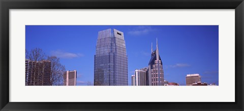 Framed Pinnacle at Symphony Place and BellSouth Building at downtown Nashville, Tennessee Print