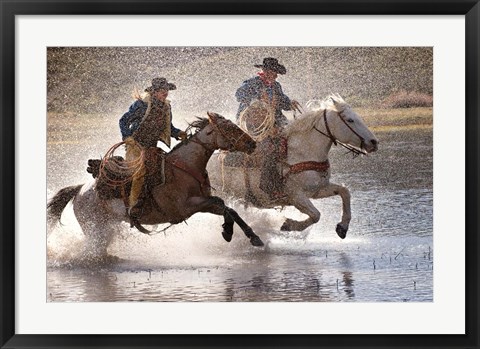 Framed Splash Dance Print