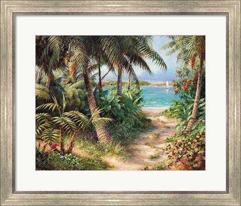 Framed Bahama Sail Print