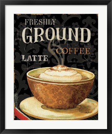 Framed Today&#39;s Coffee II Print