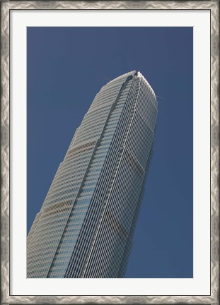 Framed Two International Finance Centre, Central District, Hong Kong Island, Hong Kong Print