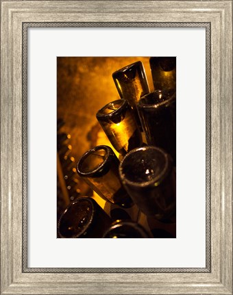 Framed Moet and Chandon champagne winery champagne cellars, Epernay, Marne, Champagne-Ardenne, France Print