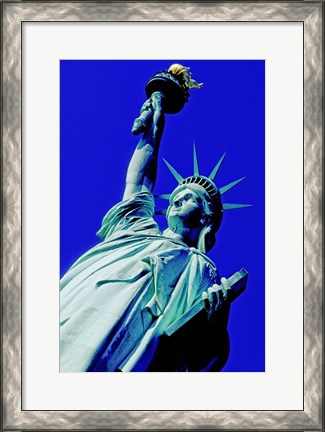 Framed Statue Of Liberty, New York City Print