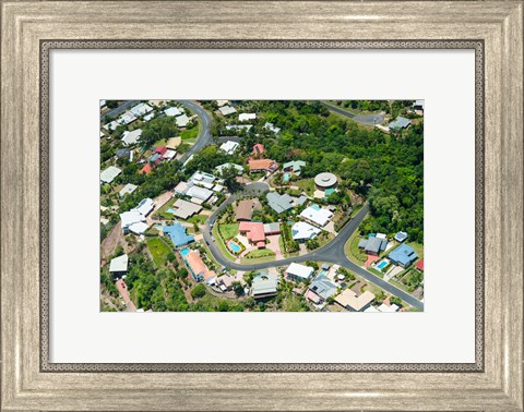 Framed Bayview Heights, Cairns, Queensland, Australia Print