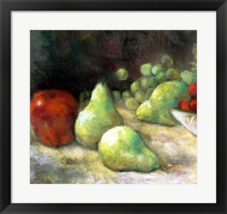 Framed Abundance Still Life II Print