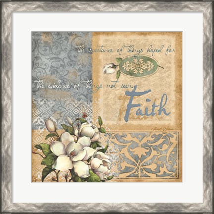 Framed Faith Print