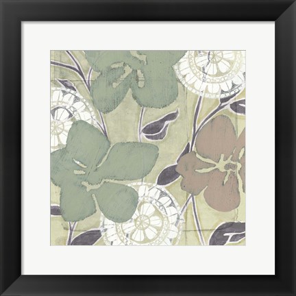 Framed Serene Pastels II Print