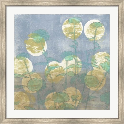 Framed Spotlight Floral II Print