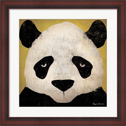 Framed Panda Print