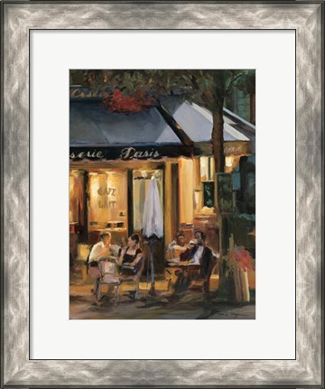 Framed La Brasserie III Print