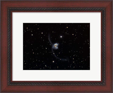 Framed Antennae (NGC 4038 and 4039), interacting pair of galaxies in Corvus Print