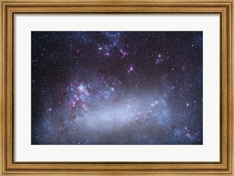 Framed Tarantula Nebula in the Large Magellanic Cloud Print