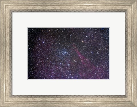 Framed Open cluster Messier 38 in the constellation Auriga Print