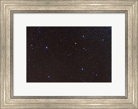 Framed Pegasus constellation in the northern sky Print