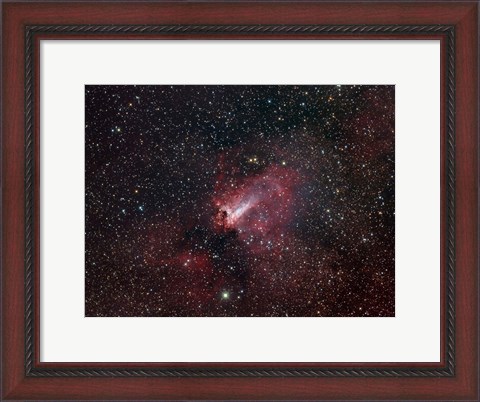 Framed Omega Nebula Print