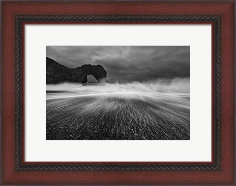 Framed Durdle Door in Dorset, England Print