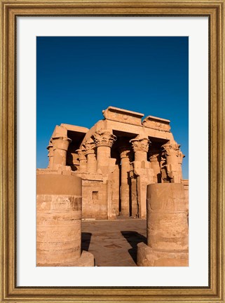 Framed Egypt, Kom Ombo, Temple of Kom Ombo Print