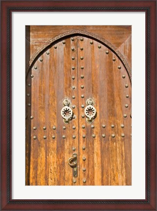 Framed Door in the Souk, Marrakech, Morocco, North Africa Print