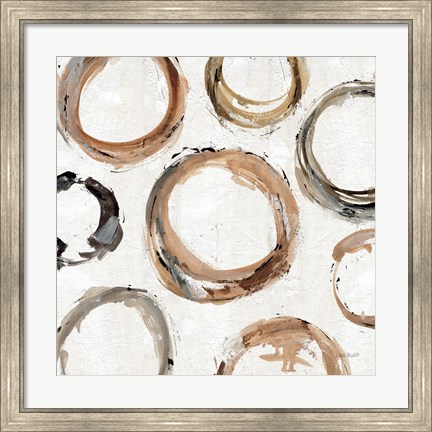 Framed Abstract Balance XI Print