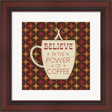 Framed Caffeine IV Print