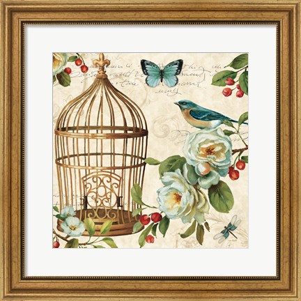 Framed Free as a Bird II Print