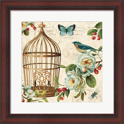 Framed Free as a Bird II Print