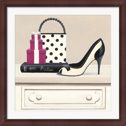 Framed Fashion Avenue II Print