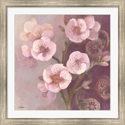 Framed Gypsy Blossoms II Print