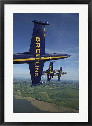 Framed 3 Aero L-39 Albatros in formation Print