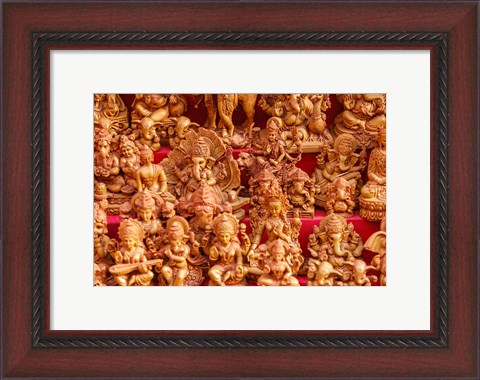 Framed Souvenir Sculptures, India Print