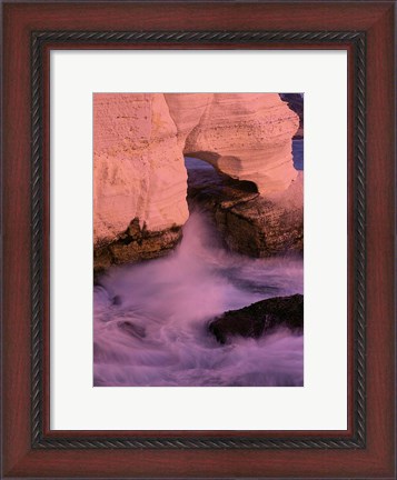 Framed Elephants Foot Limestone Formation, Israel Print