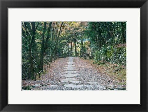 Framed Kozanji Temple, Kyoto, Japan Print