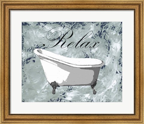 Framed Relax, Refresh II Print