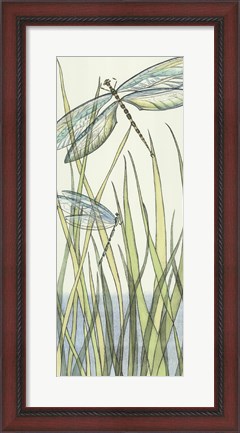 Framed Gossamer Dragonflies I Print