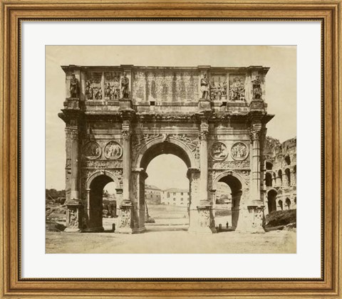 Framed Arch of Constantine Print