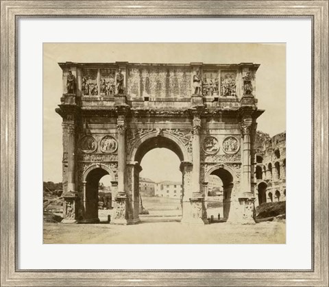 Framed Arch of Constantine Print