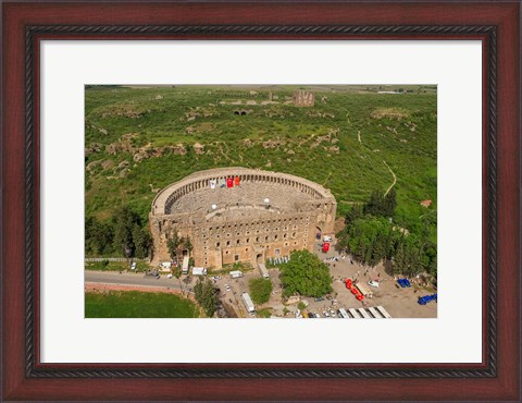 Framed Amphitheater of Aspendos, Antalya, Turkey Print