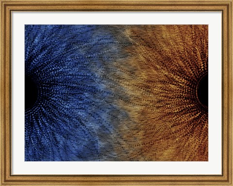 Framed Duality Motif Print