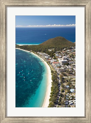 Framed Australia, New South Wales, Shoal Bay, Port Stephens Print